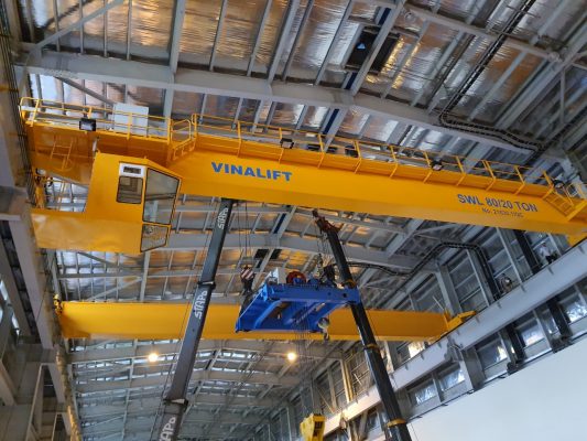 80-ton turbine overhead crane