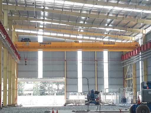 30-ton double girder overhead crane