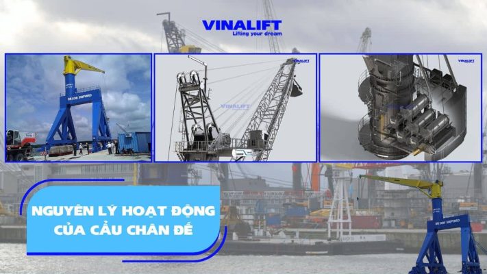 Nguyên lý hoạt động của cẩu chân đế