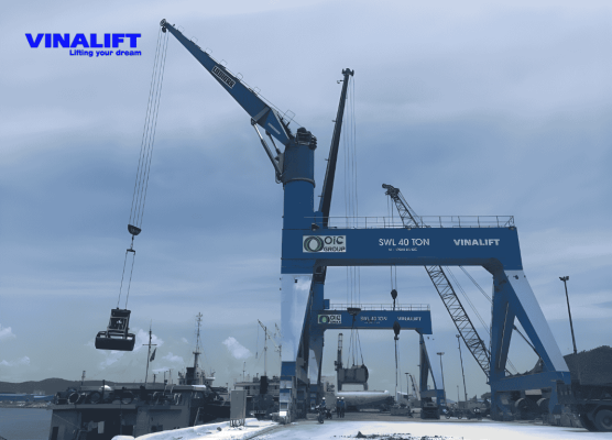 CẨU BỜ CẨU CHÂN ĐẾ CẢNG 40 TẤN