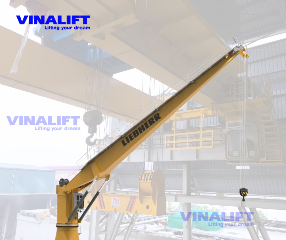 Cẩu Chân Đế Cố Định Liebherr CBW 280
