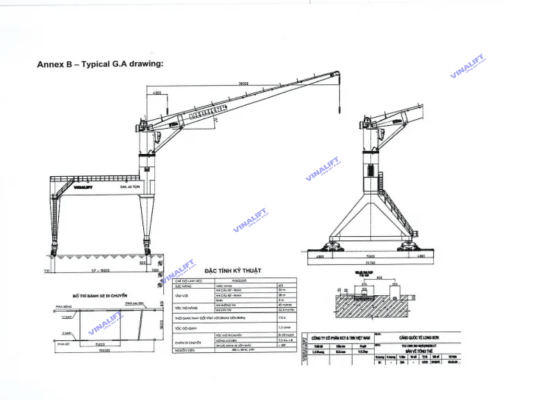 Cấu tạo của Cẩu Chân Đế Liebherr