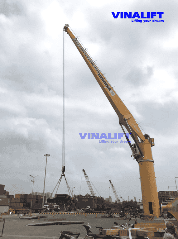 Công Suất Khai Thác Cẩu Liebherr 