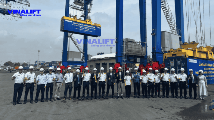 Lễ bàn giao Cẩu RTG - VINALIFT