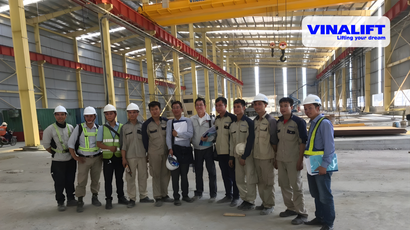 Đội ngũ kỹ sư Vinalift giàu kinh nghiệm