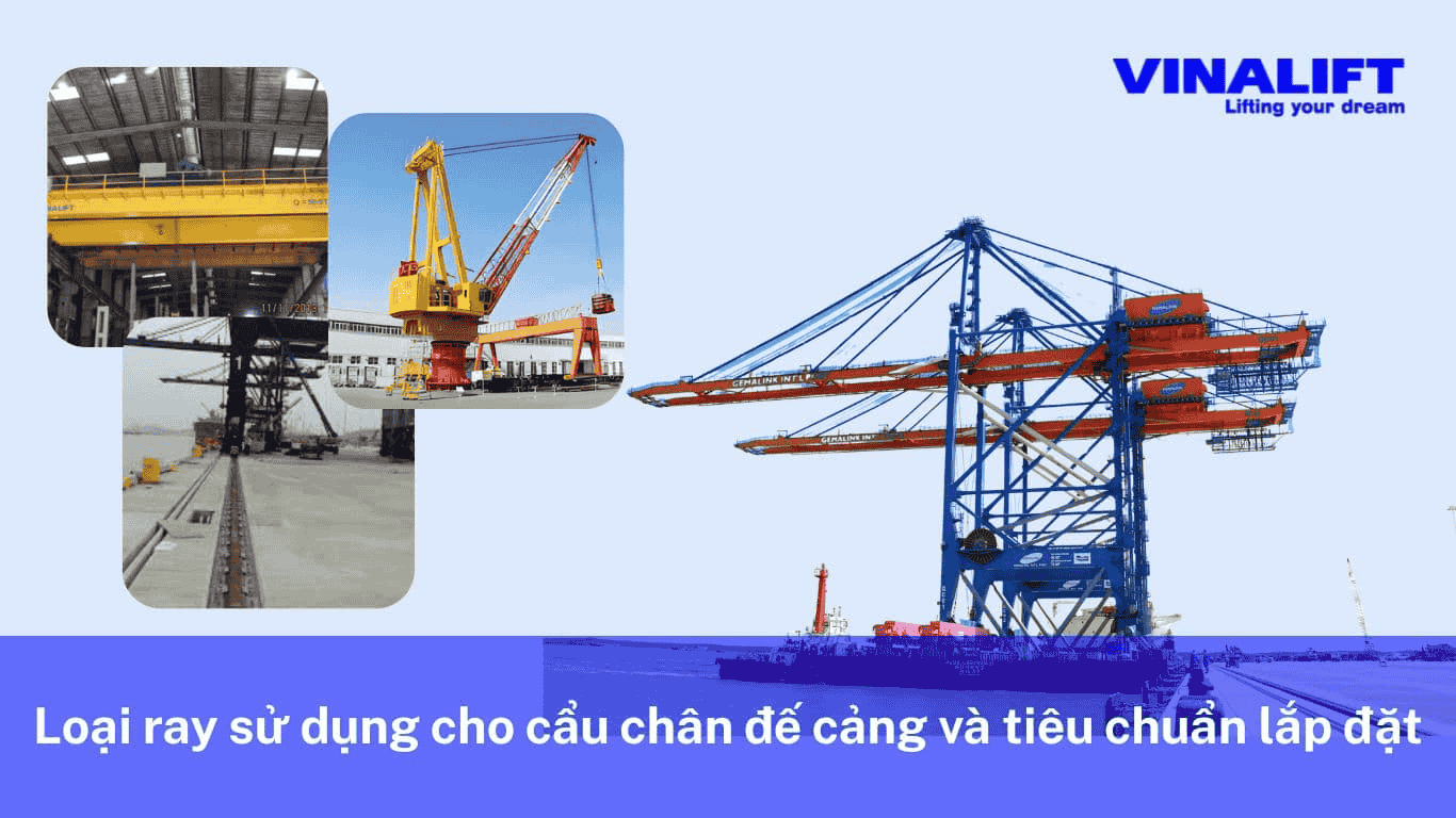 Ray sử dụng cho cầu chân đế cảng