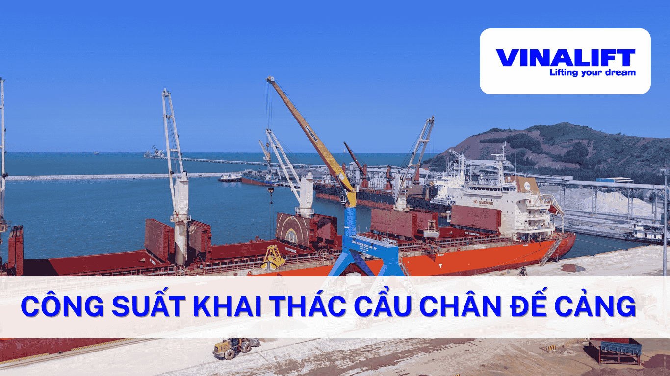 Tối ưu hóa công suất khai thác cẩu chân đế