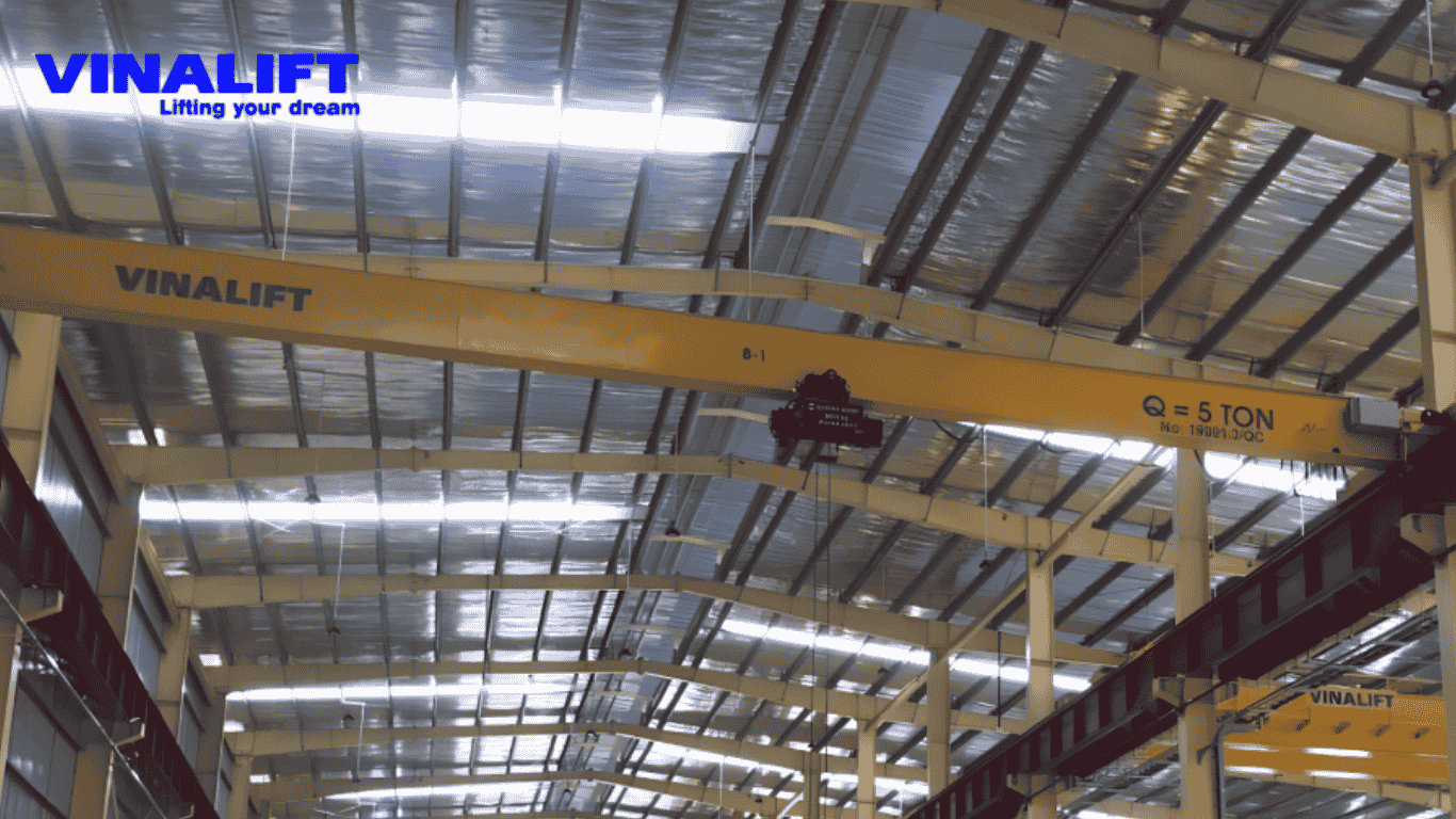 Palang điện cầu trục dầm đơn