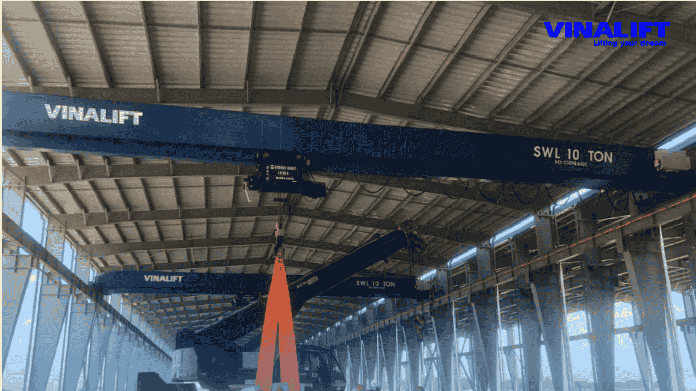 Hệ thống điện và điều khiển thông minh cầu trục dầm đơn