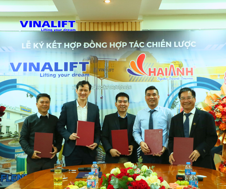 Lễ Ký kết Vinalift và Hải Anh Jsc