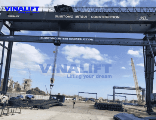 Cổng Trục Hai Dầm Cho Dự án Manila Metro in Philipine