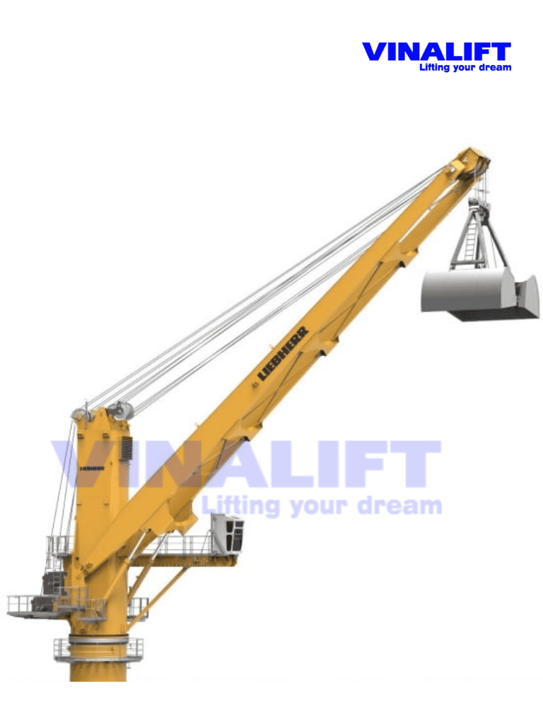 Cẩu chân đế Liebherr CBG 300 trong các ngành công nghiệp