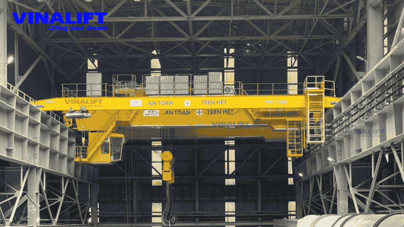 Cầu Trục Dầm Đôi 8020 Tấn Giải Pháp Nâng Hạ Chuyên Dụng Cho Nhà Máy Luyện Kim