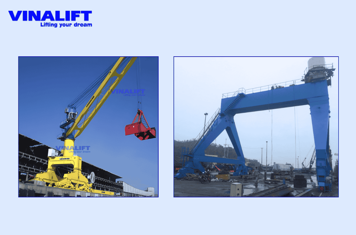 Cẩu chân đế cố định Liebherr CBG 350