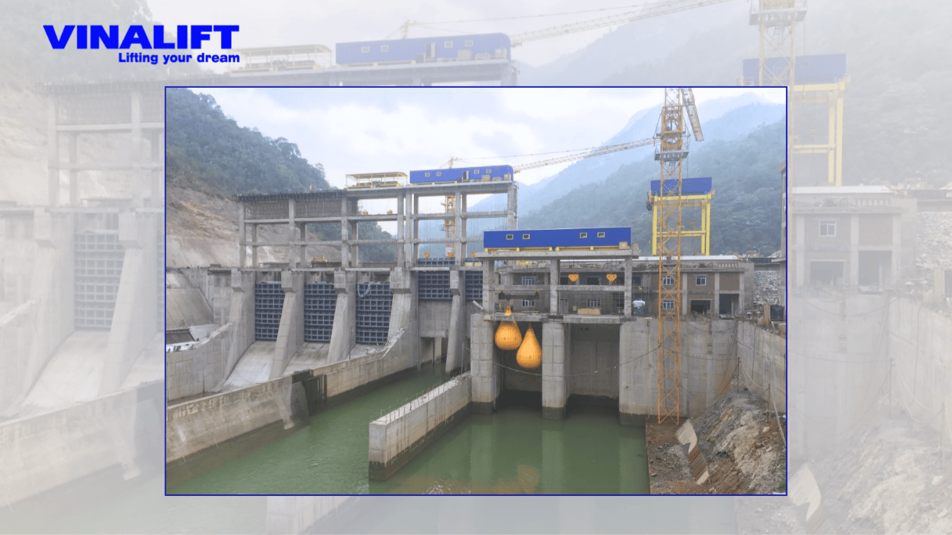 Cầu trục dầm đôi chuyên dụng cho nhà máy thủy điện, nhiệt điện