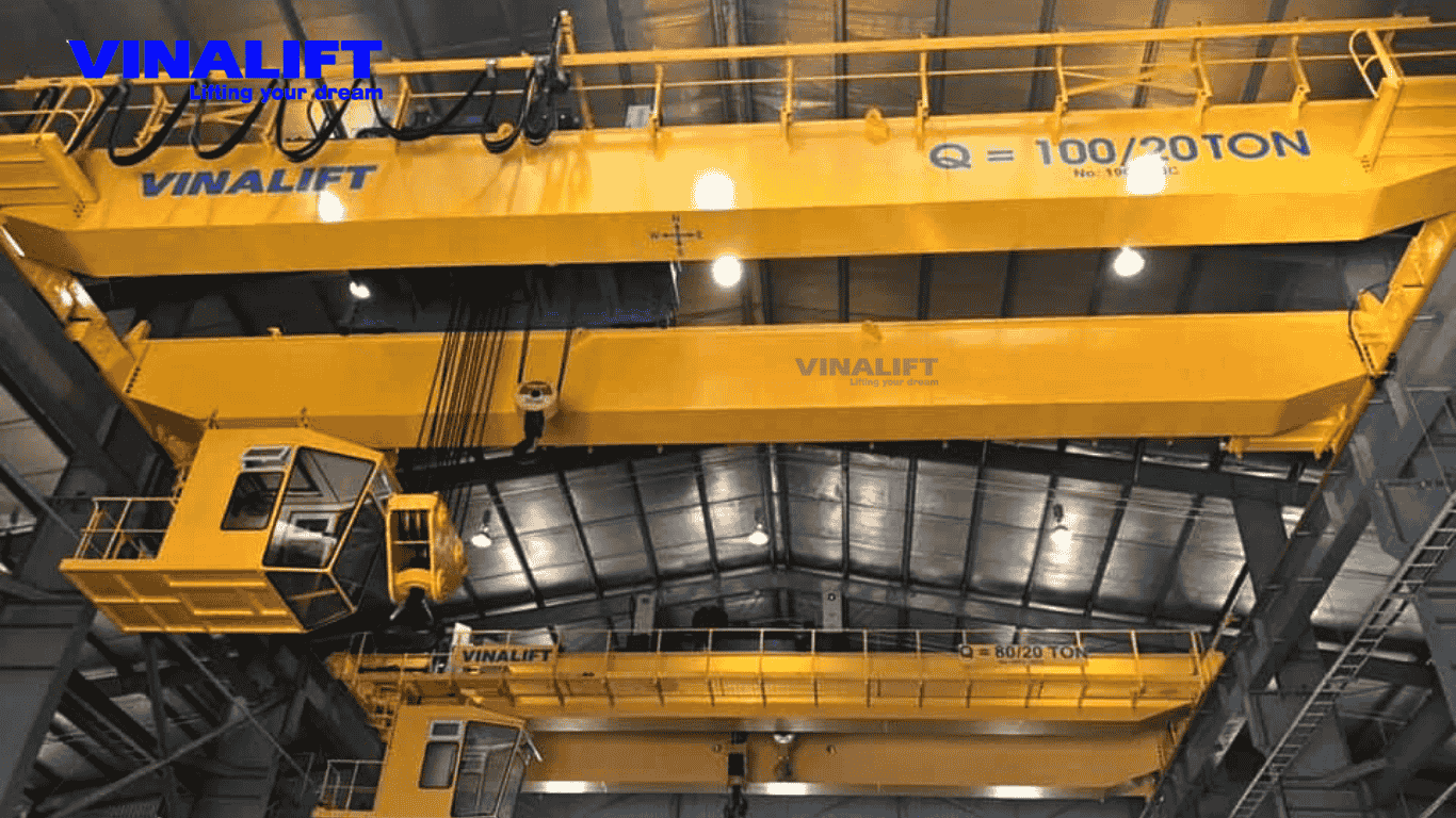 Cầu trục dầm kép tải trọng từ lớn đến siêu lớn