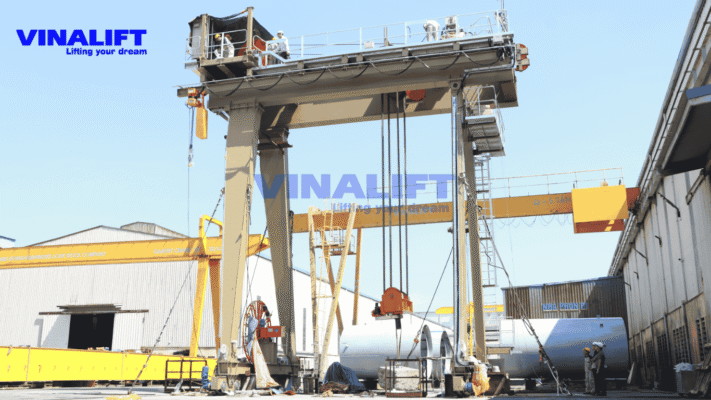 Cổng Trục Dầm Đôi Xuất khẩu Mumbai Ấn Độ