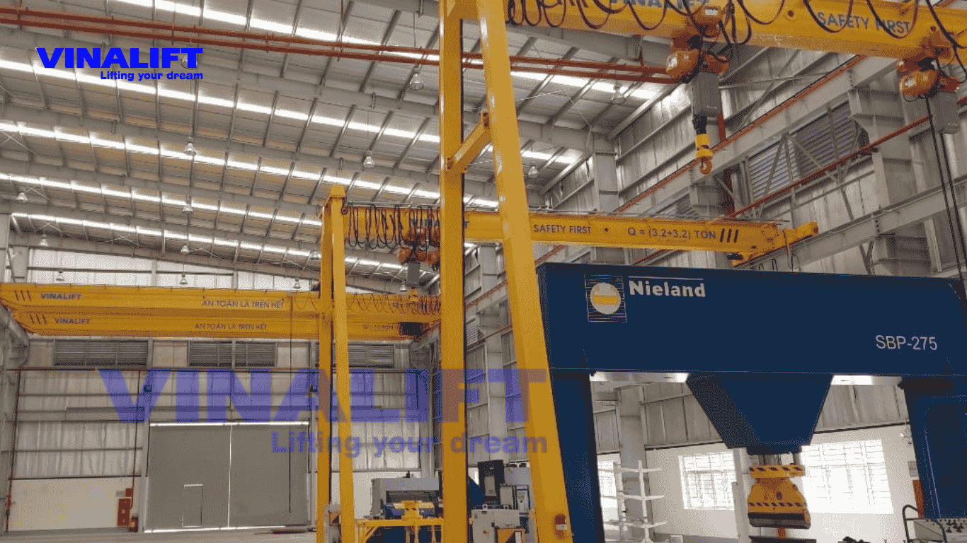 Cổng Trục Dầm Đơn Là Gì Ứng Dụng Trong Công Nghiệp