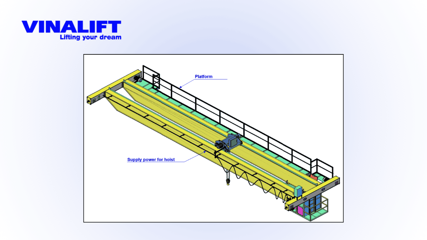 Dầm chính cầu trục hai dầm Vinalift