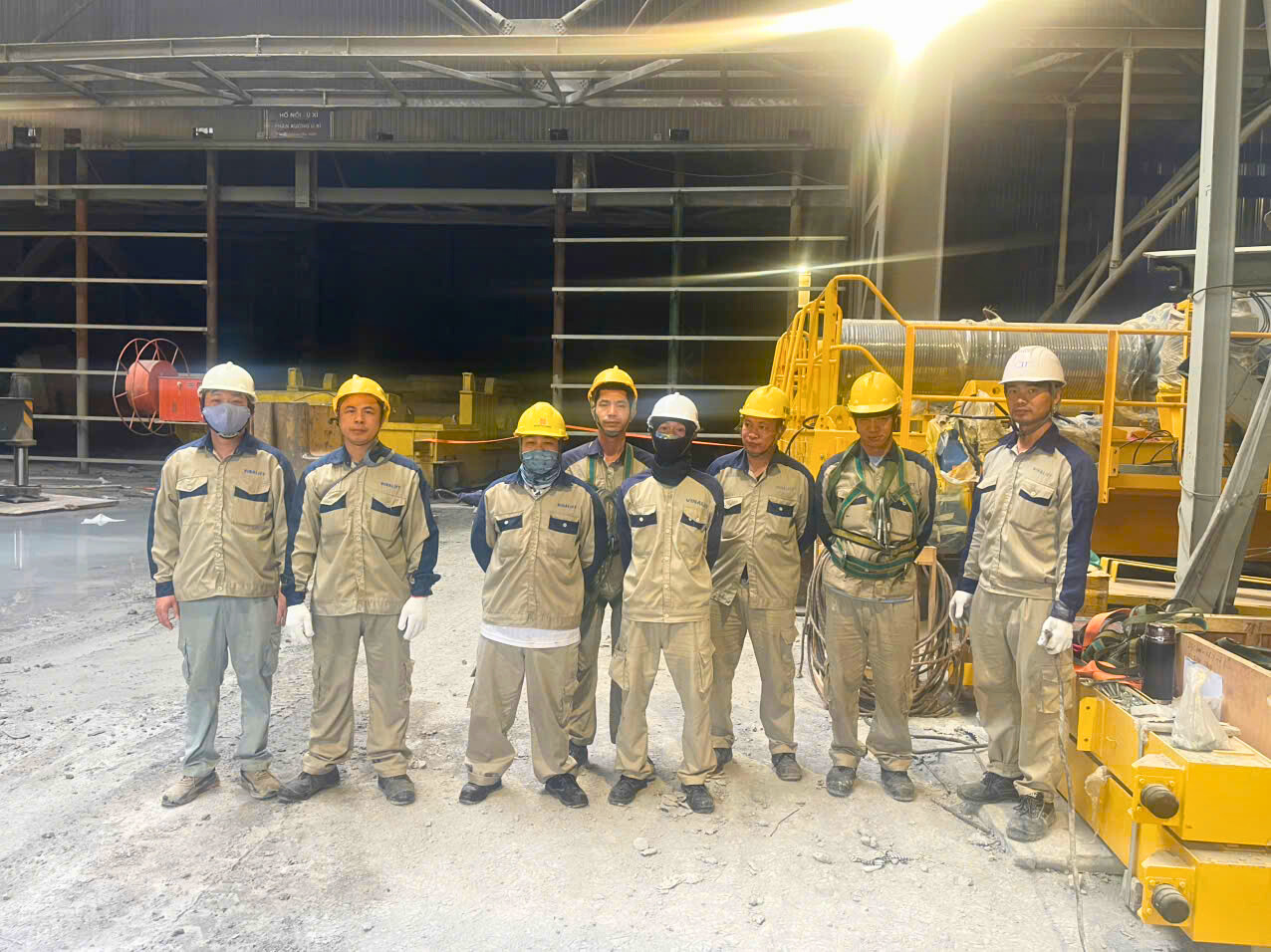 Đội ngũ bảo dưỡng VINALIFT