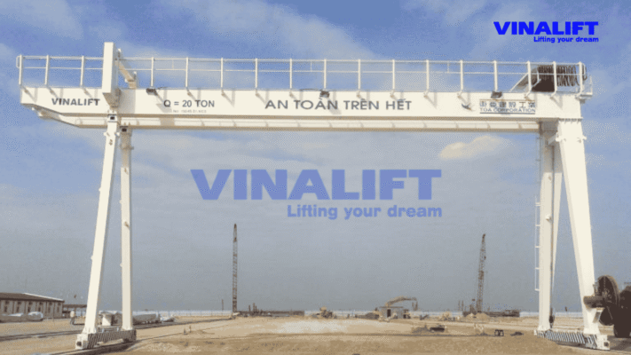 Dự án Cổng trục 20 tấn tại Cảng Lạch Huyện