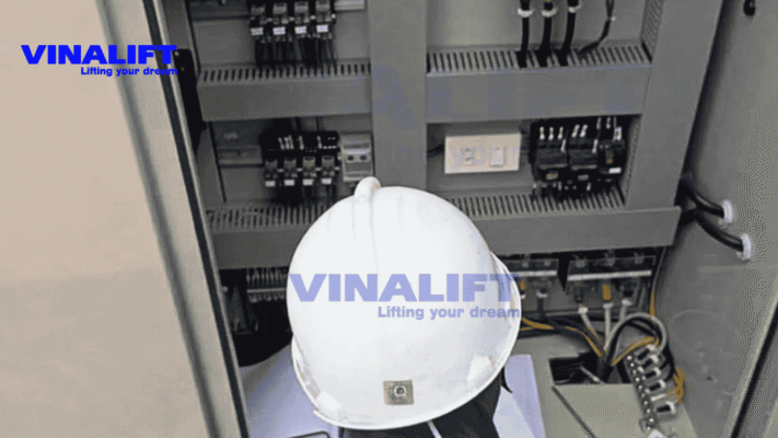Hệ thống điện của cổng trục dầm đôi VINALIFT