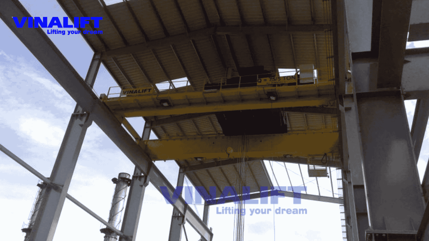 Tải Trọng Nâng Cho Cầu Trục Hai Dầm 50 Tấn