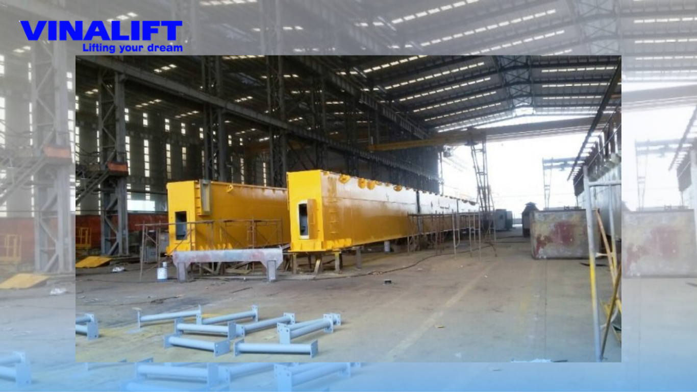 Thiết kế và chế tạo cầu trục dầm kép 