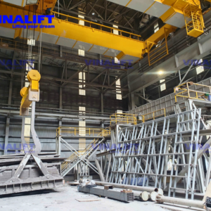 Thử tải cầu trục 80/20 tấn