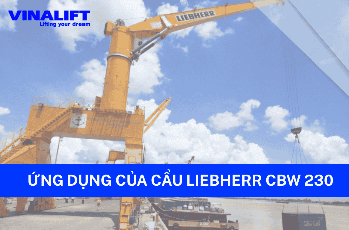 Ứng Dụng của Cẩu Liebherr CBW 230