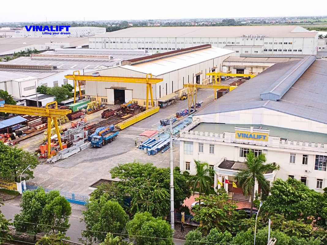 Vinalift – Giải pháp nâng hạ xanh, tối ưu hiệu suất và năng lực sản xuất.