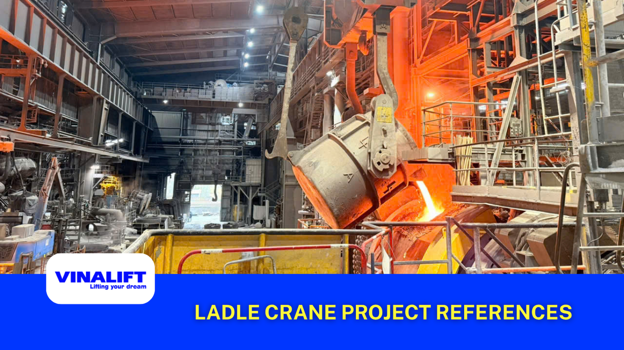 Ladle Crane Project References for EPC Contractors