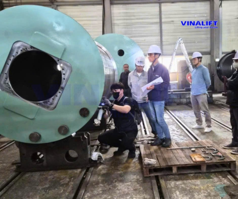 VINALIFT nghiệm thu linh kiện từ vendor thuộc quốc gia G7