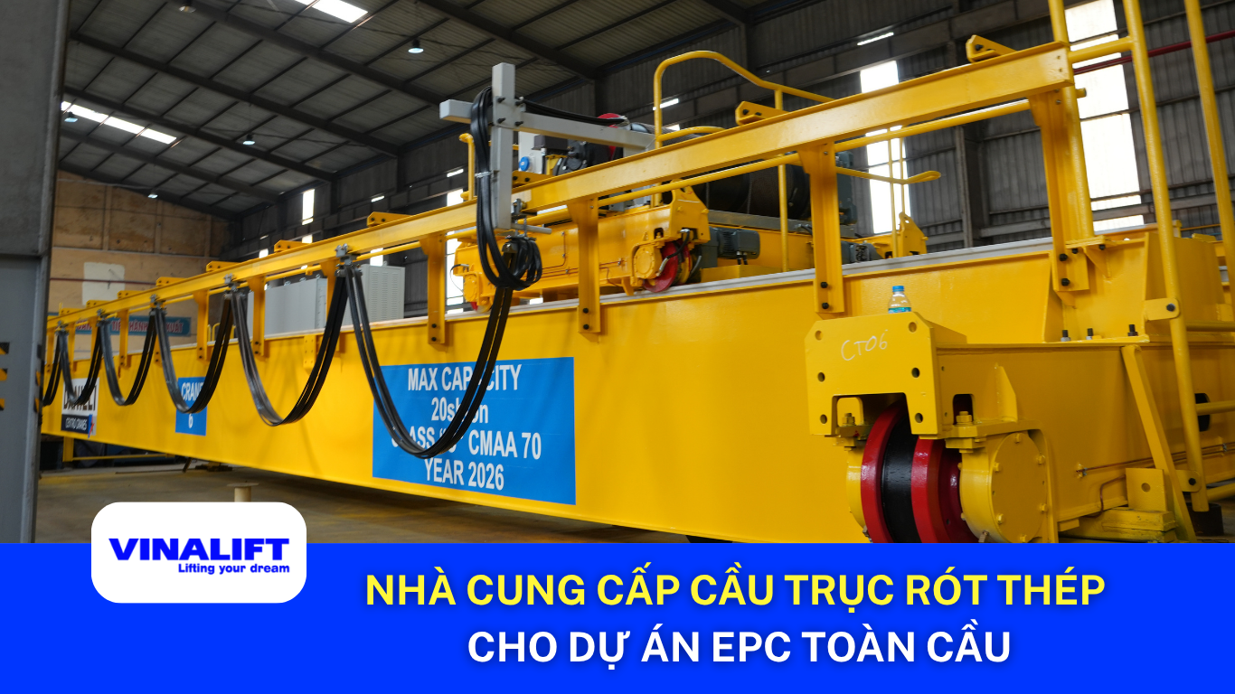 Nhà cung cấp cầu trục rót thép cho dự án EPC toàn cầu