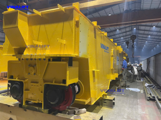 Chế tạo kết cấu thép dầm cầu trục VINALIFT